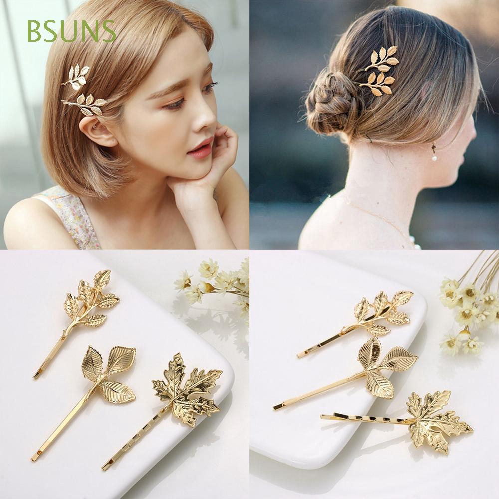 Kẹp tóc kim loại thanh lịch cho nữ