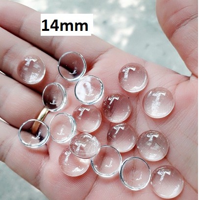 Sỉ gạch thủy tinh 50c = 20k [ size 14mm ] / Cung cấp sỉ nguyên liệu làm handmade