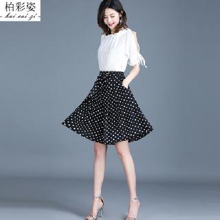 Quần short giả váy ống rộng cỡ lớn thời trang 2006 cho nữ
