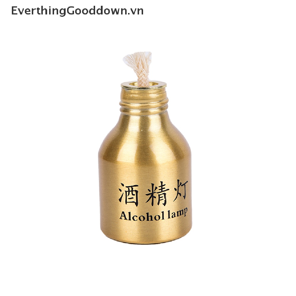 Everthinggooddown 1 Đèn Cồn mini 50ml Vỏ Kim Loại Dùng Trong Phòng Thí Nghiệm
