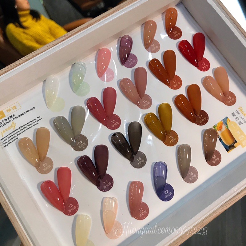 Set sơn thạch 24 màu