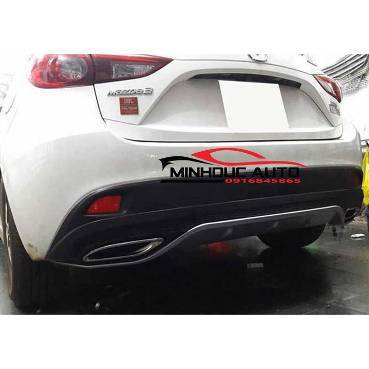 Lip chia pô theo xe Mazda 3 kiểu Mec