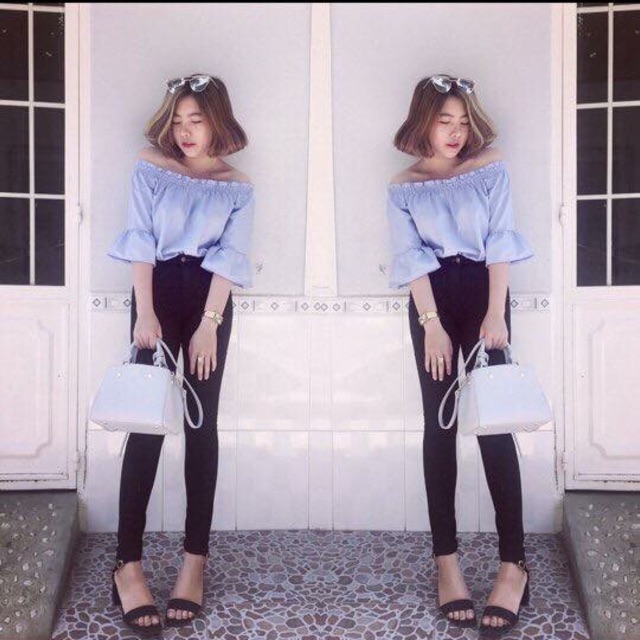 Quần tregging khoá cạp