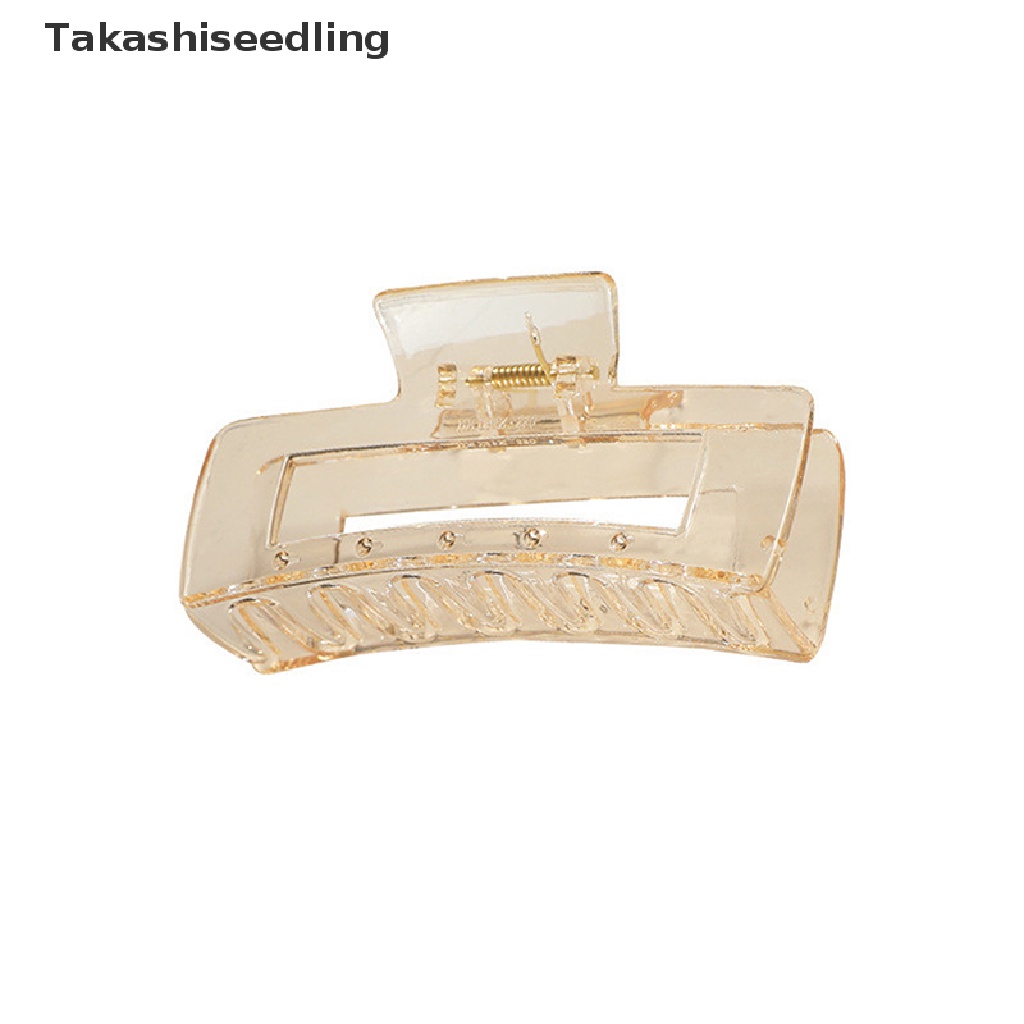 Kẹp tóc càng cua lớn bằng nhựa nhiều màu sắc thời trang cho nữ