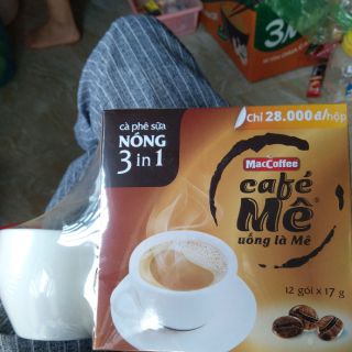 Cà phê sữa nóng 3 in 1(12gói x 17g) tặng 1 ly sứ uống cà phê
