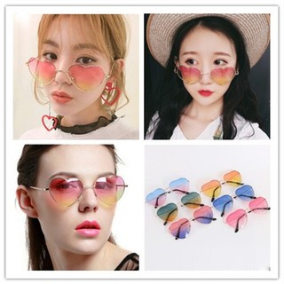 Kính râm nữ ulzzang đi biển nhiều màu ảnh thật