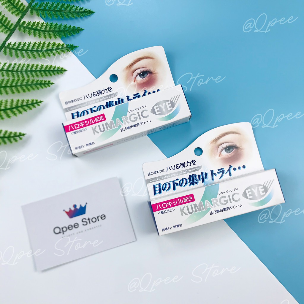 ✅[CHÍNH HÃNG] Kem ngăn ngừa thâm quầng mắt Kumargic Eye Nhật Bản - QPEESTORE