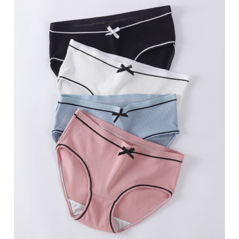 Quần Lót Nữ Cotton đính nơ xinh QL34 Biki | BigBuy360 - bigbuy360.vn