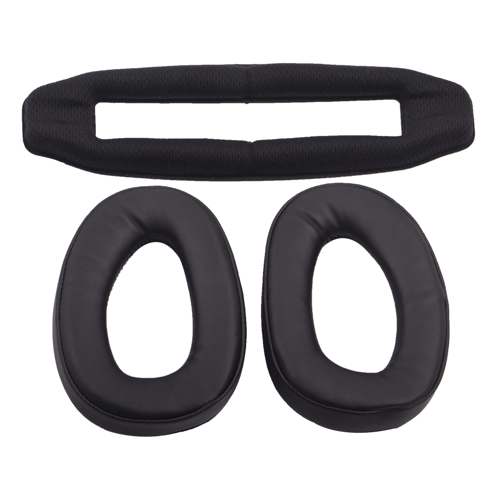 Bộ đệm tai/đầu thay thế cho tai nghe Sennheiser GSP300 GSP 301 302 303 GSP350