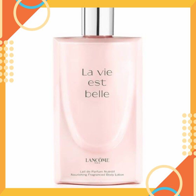 [Sale Giá Rẻ] LANCOME LA VIE EST BELLE BODDY LOTION 200ml  ( DƯỠNG THỂ NƯỚC HOA ). - Hàng sẵn