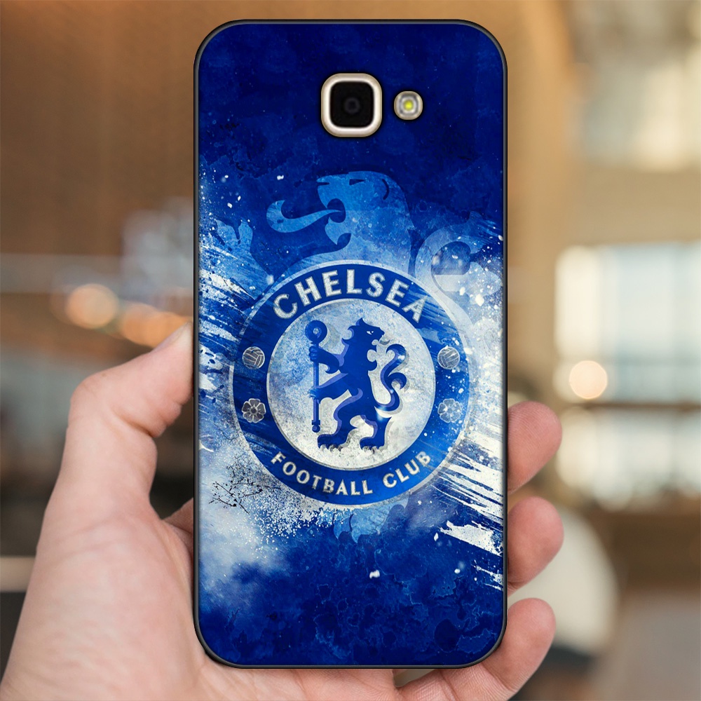 Ốp lưng Samsung A9 Pro viền đen in hình Chelsea FC