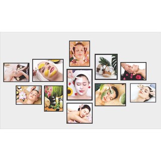 Tranh spa trang trí 11 tranh phối hợp kích thướt chuẩn