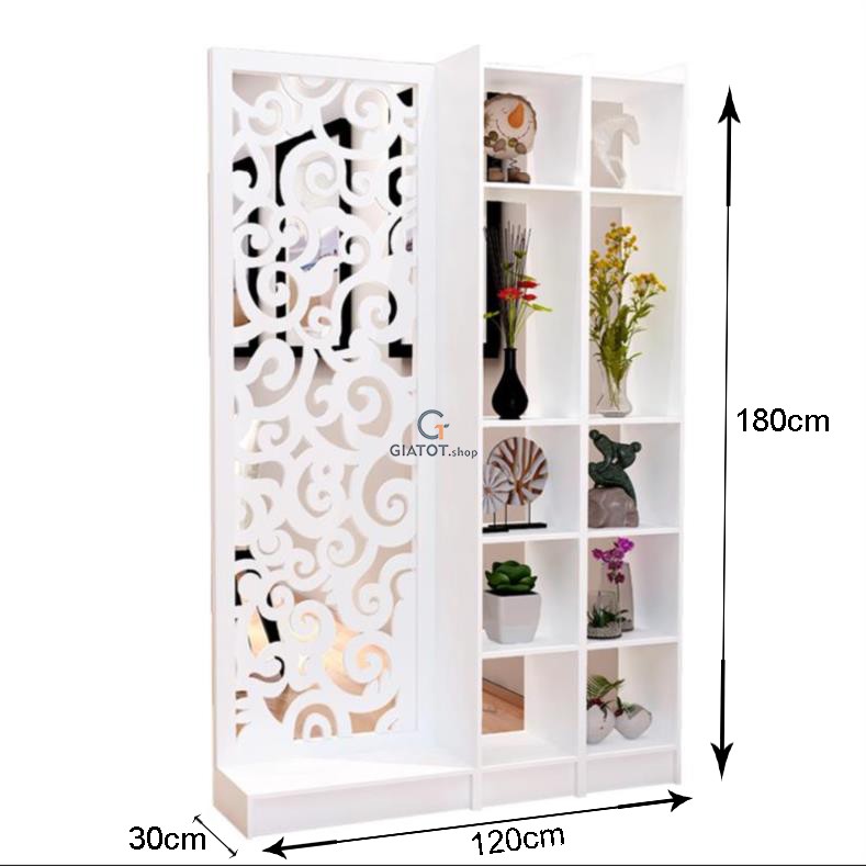 Vách ngăn liền kệ hoa văn hình gợn sóng GT-668