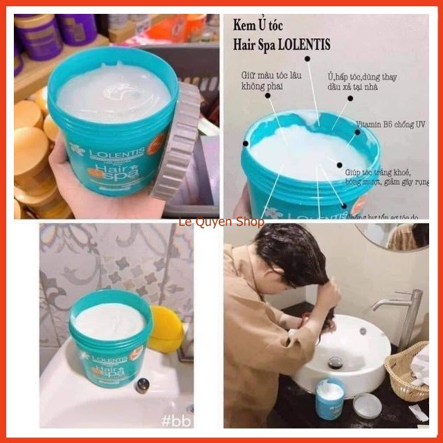 Kem Ủ Tóc Lolentis Hair Spa Thái Lan 500ml