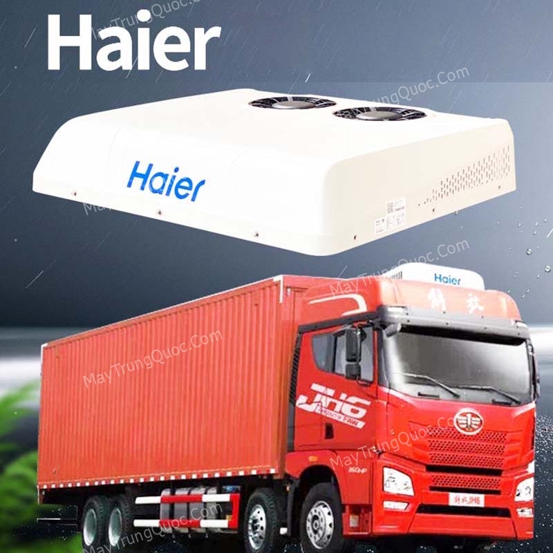Điều Hoà Máy Lạnh Điện âc quy 24V Âm Trần Haier Cho Xe Tải, Máy Công Trình