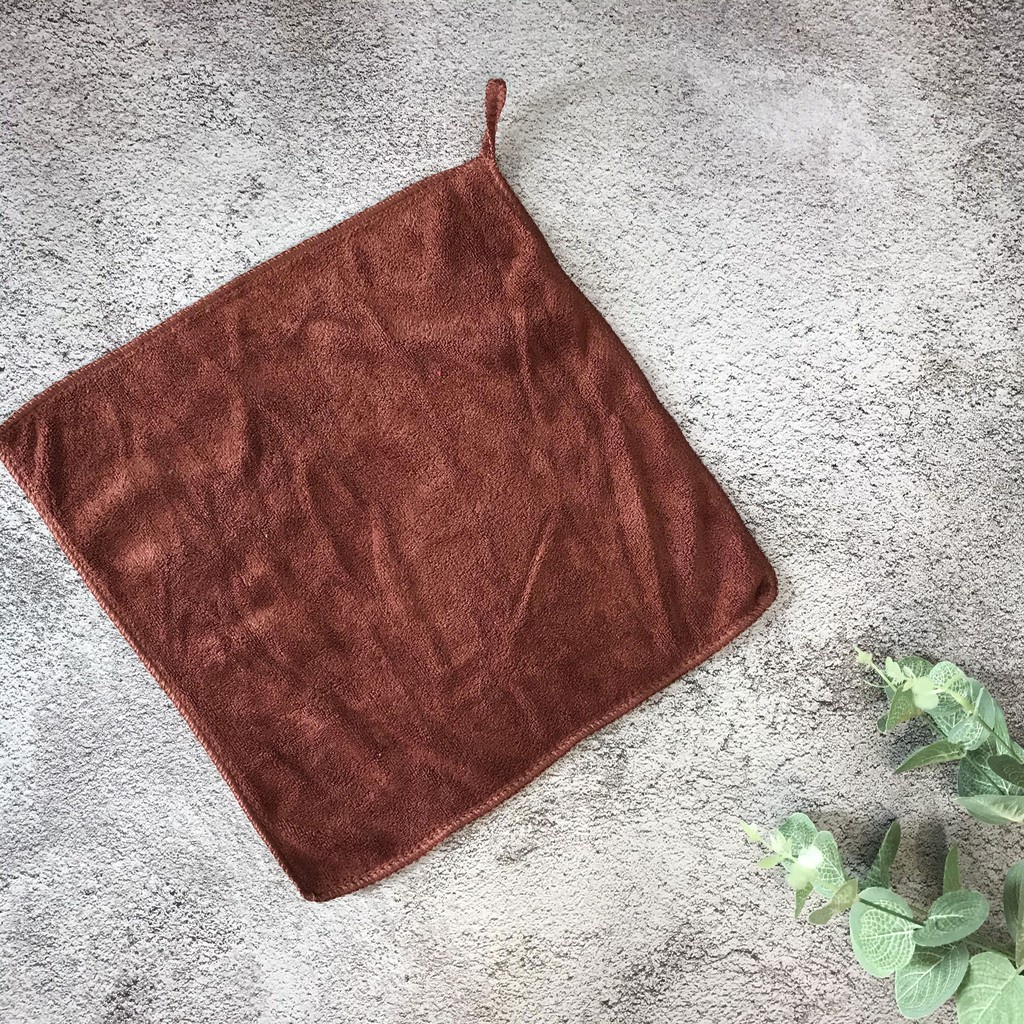 Khăn đa năng lau ô tô lau bếp sợi MicroFiber siêu thấm hút 30x30cm siêu rẻ