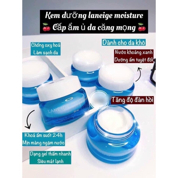 Kem dưỡng ẩm laneige ( không hộp )