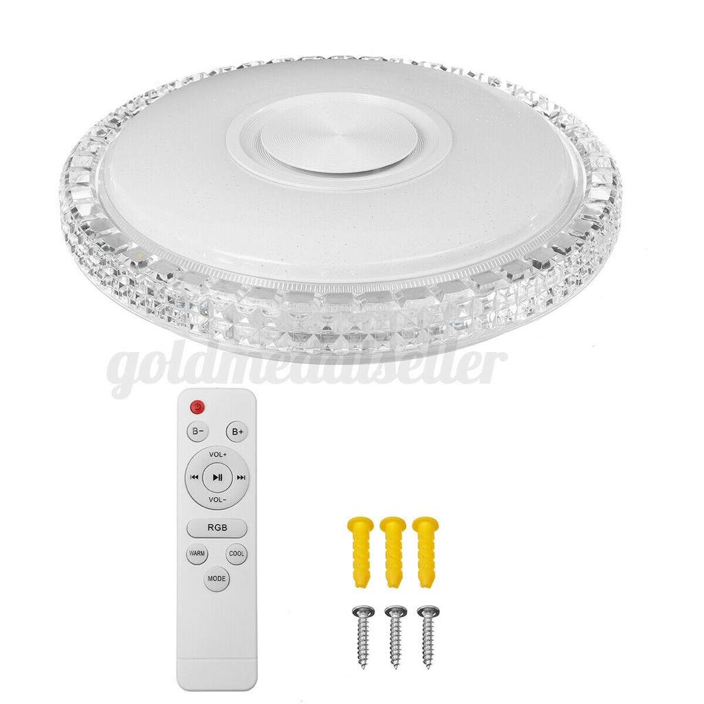 Đèn Led Gắn Trần Nhà 100w Kết Nối Bluetooth Điều Khiển Bằng Ứng Dụng Điện Thoại