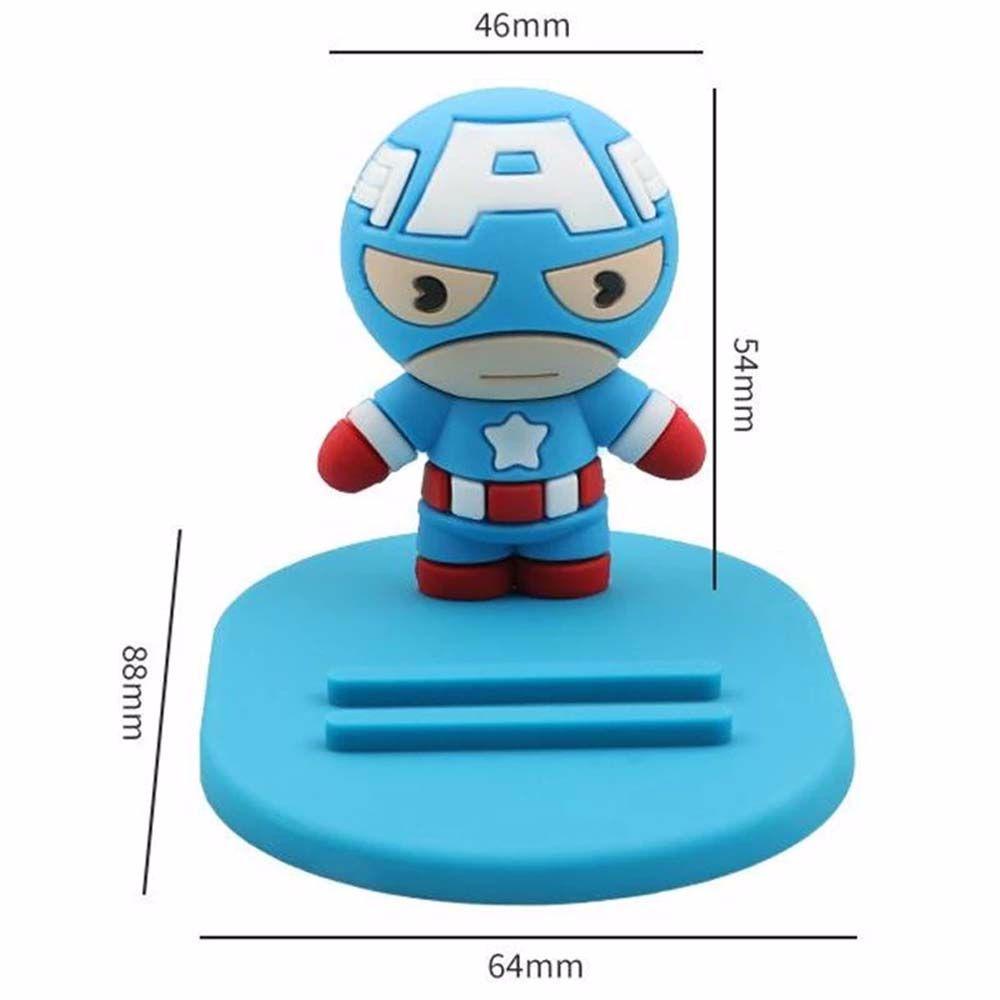 Giá Đỡ Điện Thoại / Máy Tính Bảng Họa Tiết Marvel Captain America / Spiderman Độc Đáo