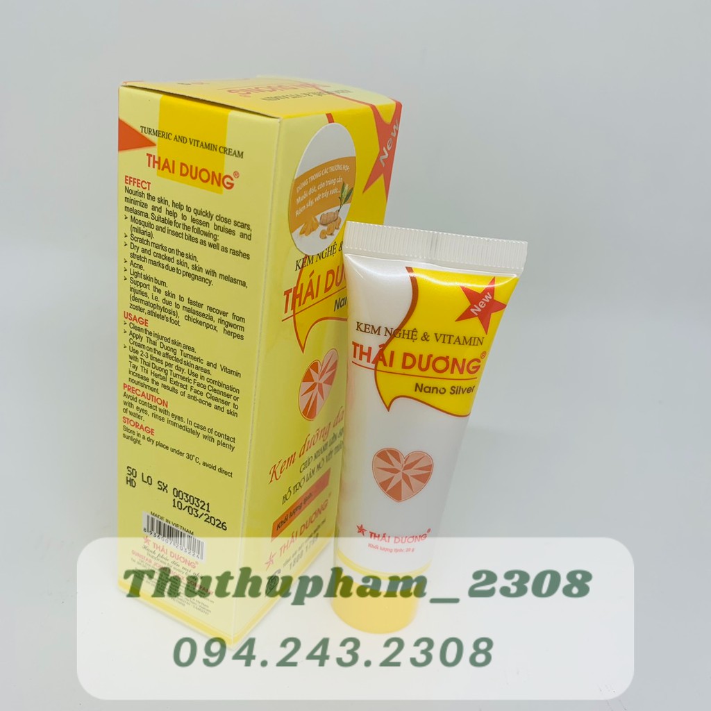 KEM NGHỆ THÁI DƯƠNG nano bạc