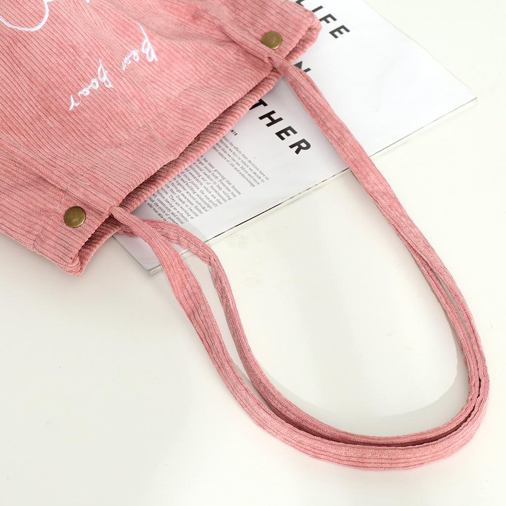 Túi Xách Thêu Hình Gấu Cầu Vồng Dễ Thương