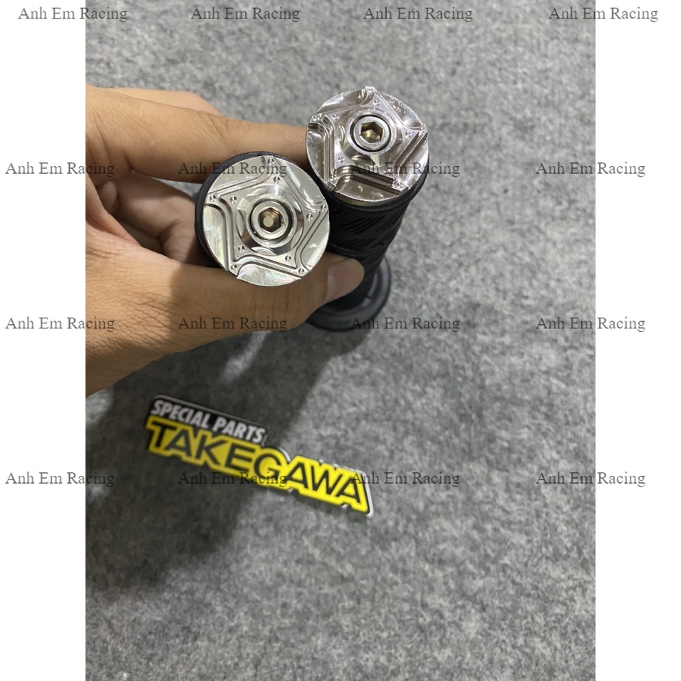 BAO TAY TAKEGAWA kèm gù INOX-304 Ngôi Sao lắp cho mọi dòng xe