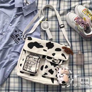 Túi tote bò sữa