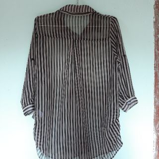Áo sơ mi voan size M