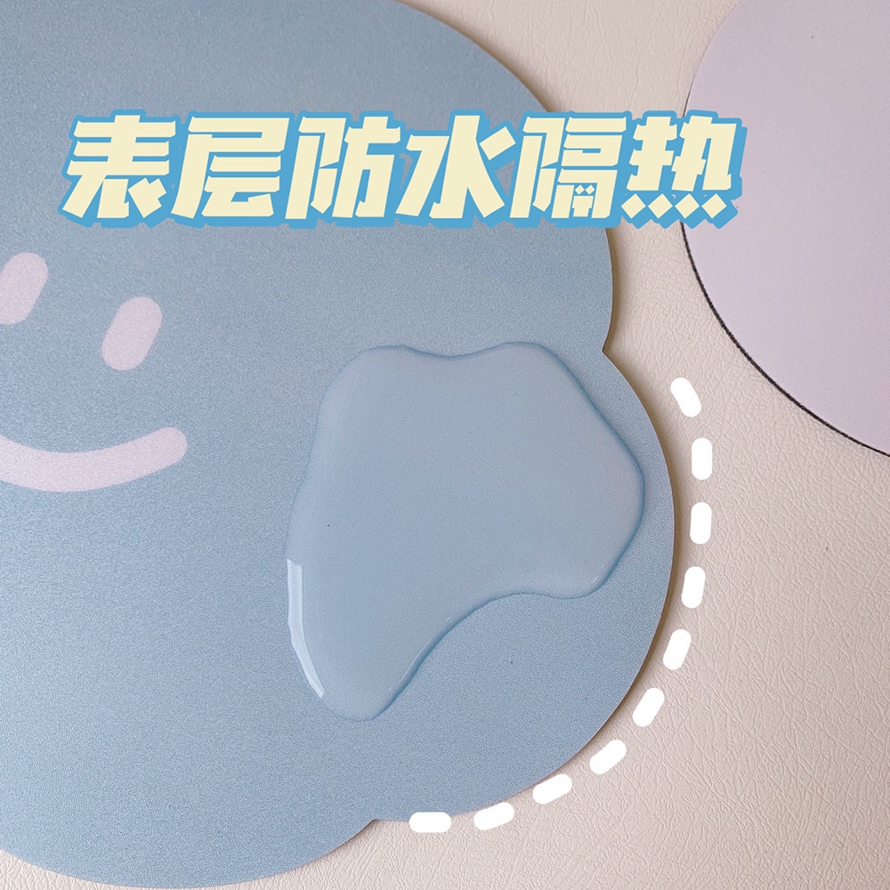 Miếng Lót Chuột Chống Thấm Nước Hình Đám Mây Dễ Thương