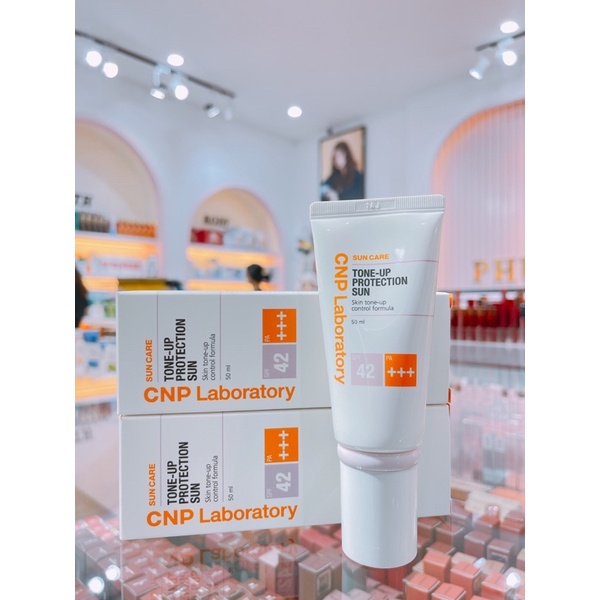 Kem chống nắng CNP nâng tông Laboratory tone up protection sun