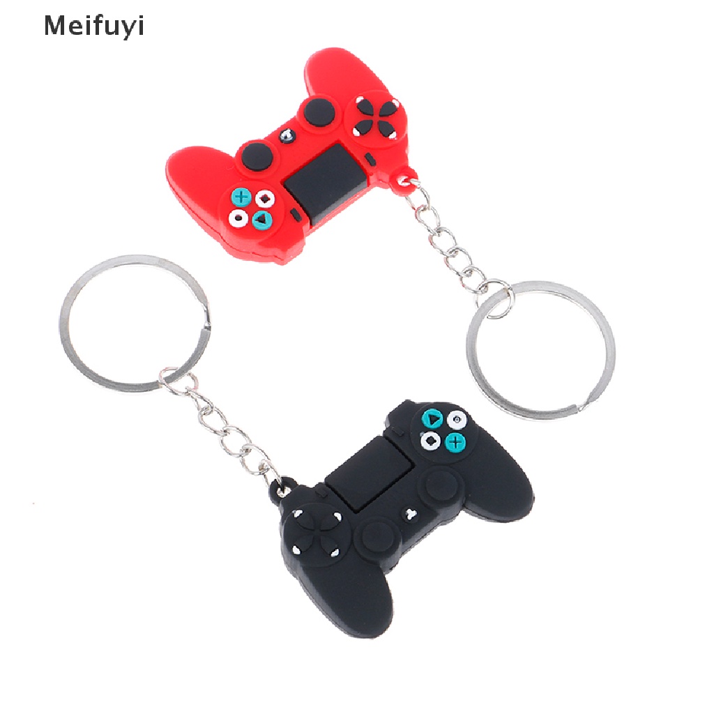 [Meifuyi] Video Game Handle Keychain Couple Joystick Machine KeyChain Keyring Trinket Gift COD