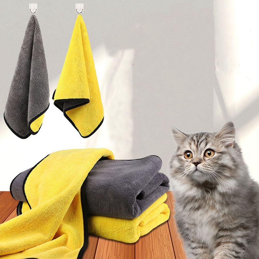 AUGUSTINA Khăn Tắm Cho Thú Cưng Chất Liệu Microfiber Siêu Thấm Hút