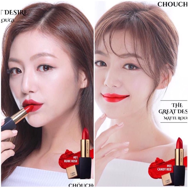 ❤️HOT❤️ Son Thỏi Chou Chou Bản Vuông Hàn Quốc | BigBuy360 - bigbuy360.vn