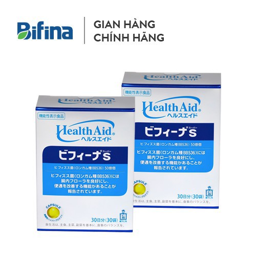 [Chính Hãng] Combo 2 hộp Men vi sinh Bifina Nhật Bản S 30 gói