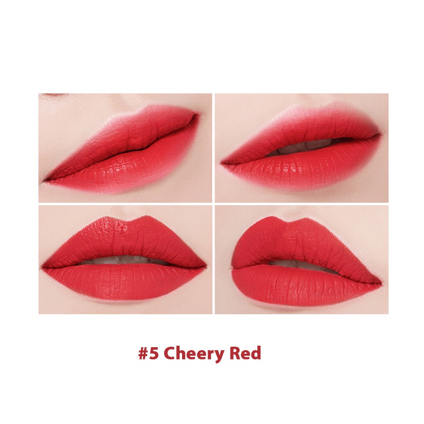 Son Matte bền màu The Rucy Blooming Lipstick 3.5g Màu 5 Cherry Red | BigBuy360 - bigbuy360.vn