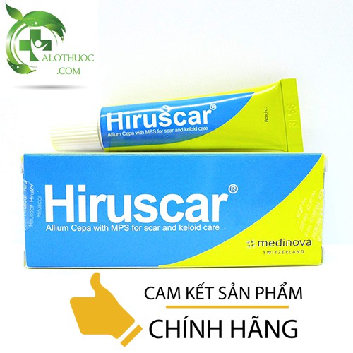 Hiruscar Gel 5g giúp làm mờ sẹo an toàn và hiệu quả