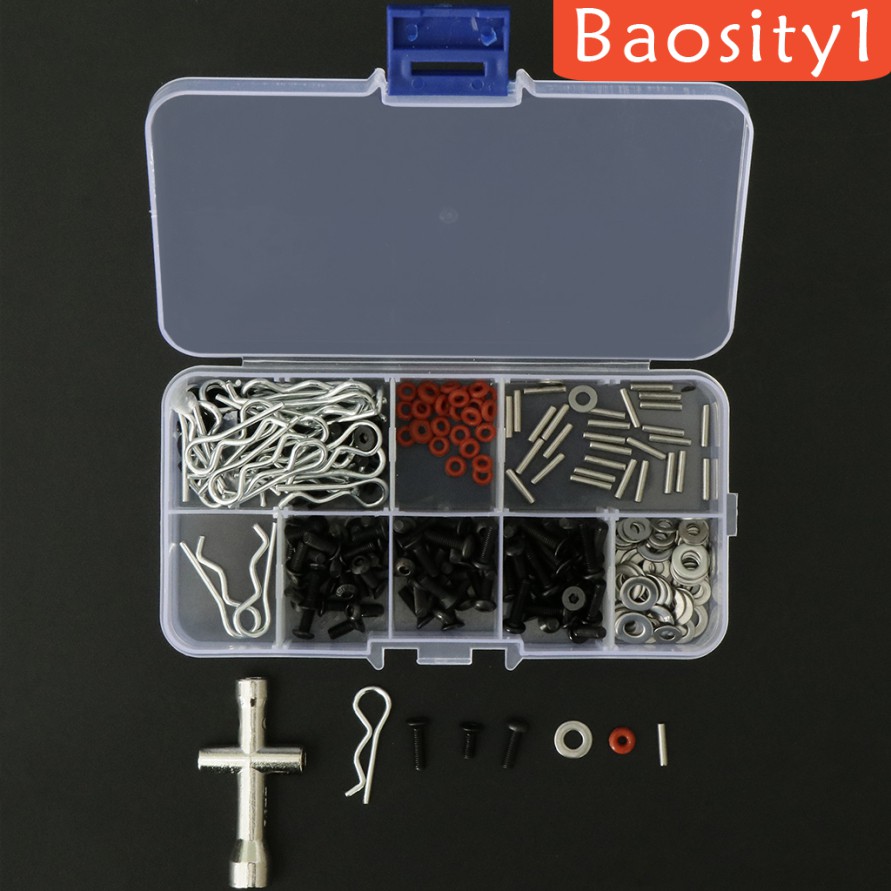 HSP RC Hộp 270 Ốc Vít Đầu Tròn Cho Xe Điều Khiển Từ Xa Cỡ 1 / 10