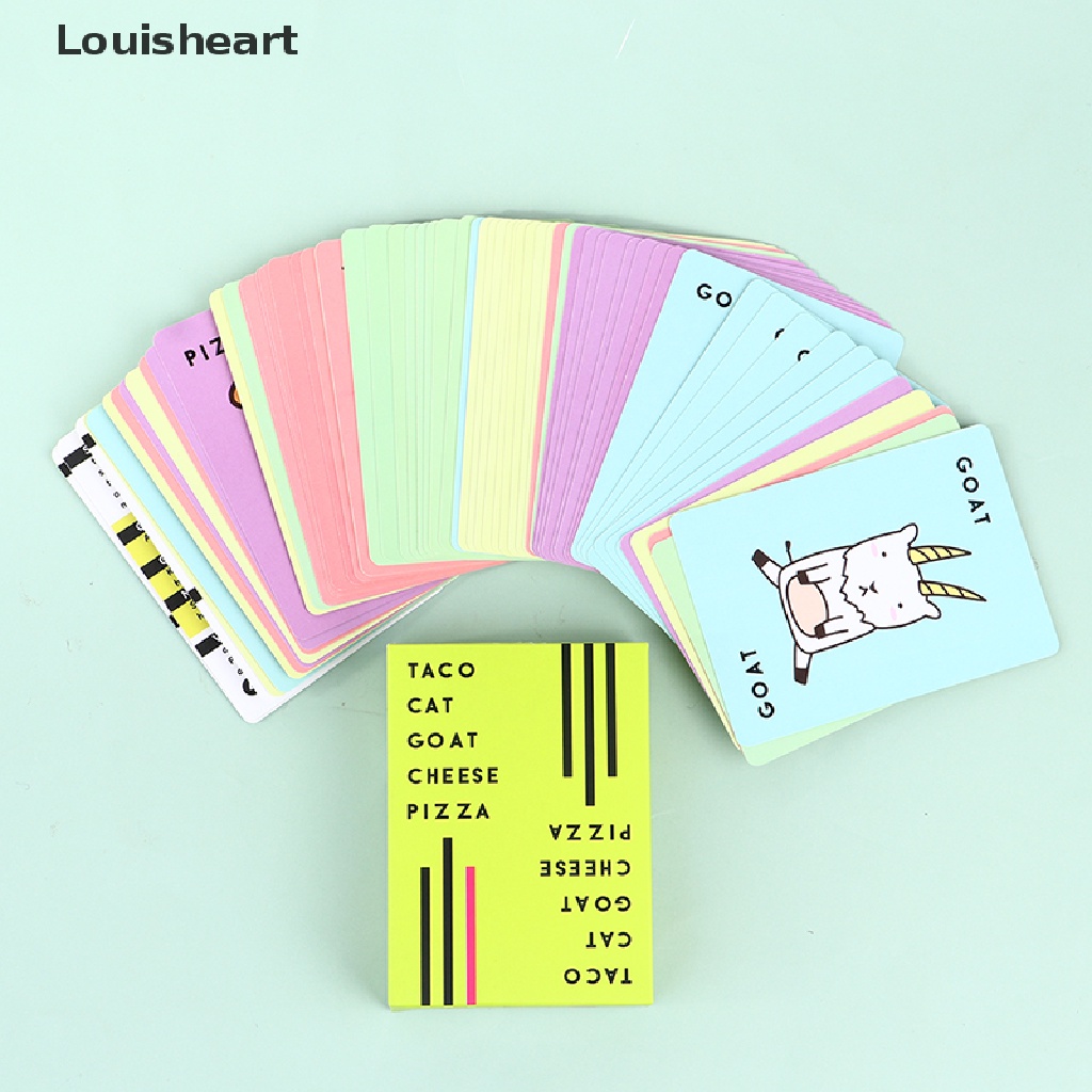 Bộ Trò Chơi Board Game Louisheart Taco Cat Goat Cheese Pizza 4 Tầng