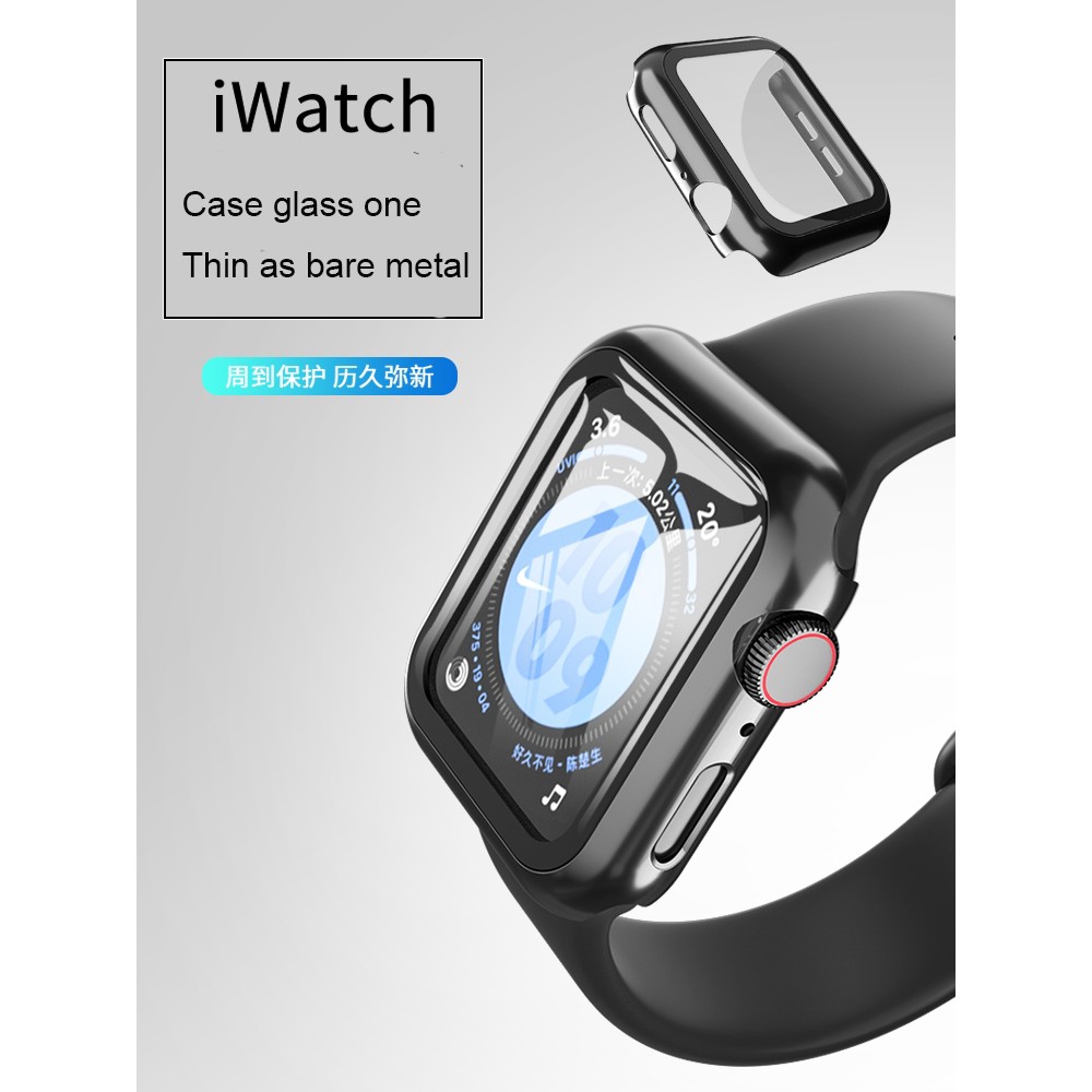 Kính Cường Lực Bảo Vệ Màn Hình Apple Watch 38mm 40mm 42mm 44mm Cho Apple Series 6 5 4 3 2 Se T500