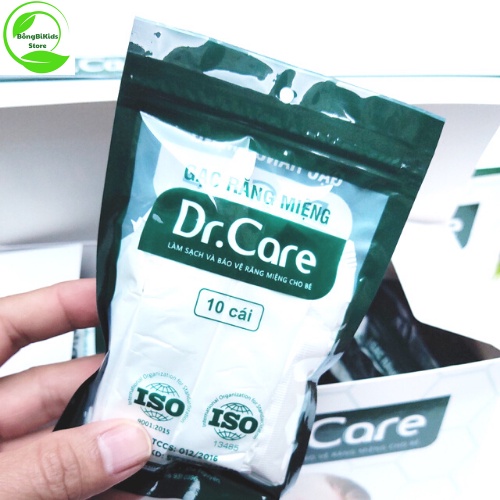 Rơ Lưỡi Cho Bé DR.CARE(Hộp 150 cái) Gạc Răng Miệng Cho Bé BÔNG BI KIDS STORE