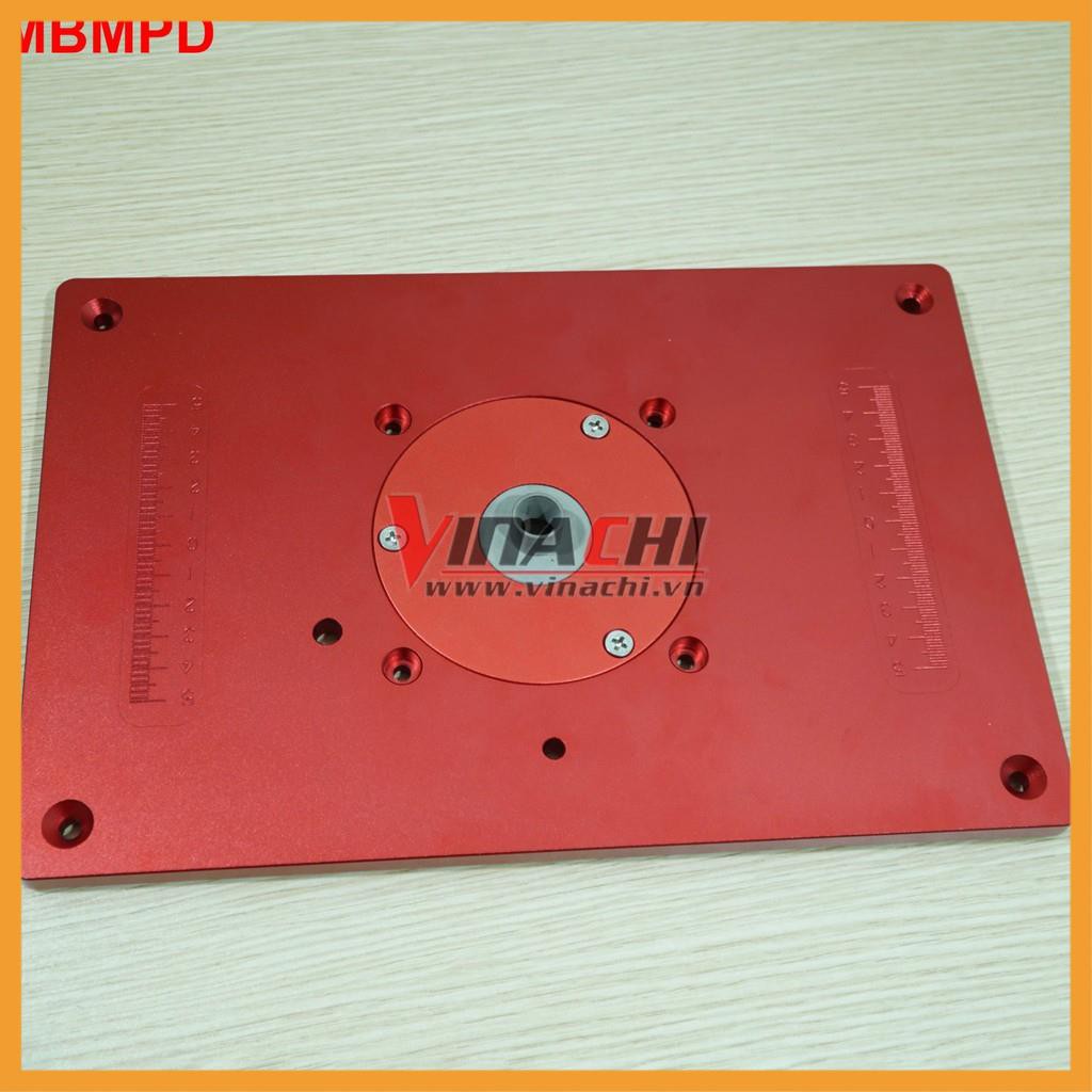 Mặt bàn máy phay đỏ cốt 12,7mm_ hàng nhôm đúc nguyên khối