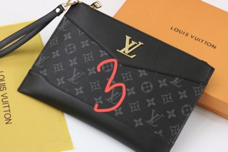 Ví cầm tay cluth Lv nam  sz28