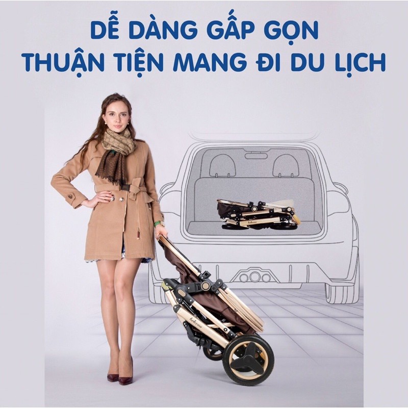 [Mã FMCG8 giảm 8% đơn 500K] XE NÔI 2 CHIỀU BELECOO CHÍNH HÃNG CHO BÉ