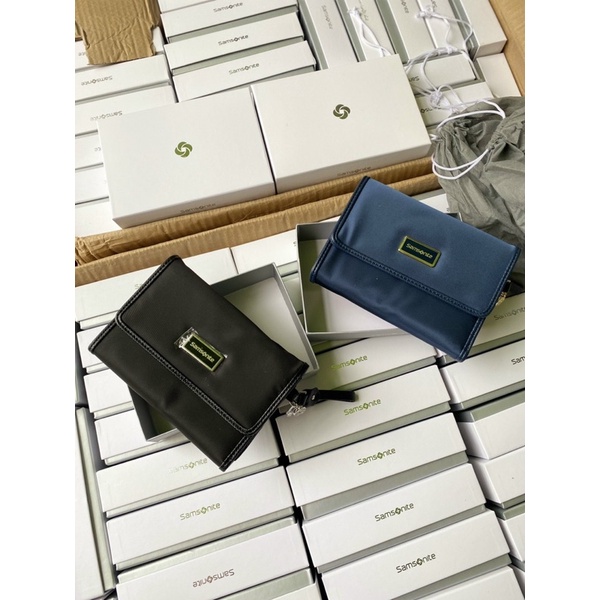 - Ví Sam.so.nitte gập mini 2 màu-lỗi viền da