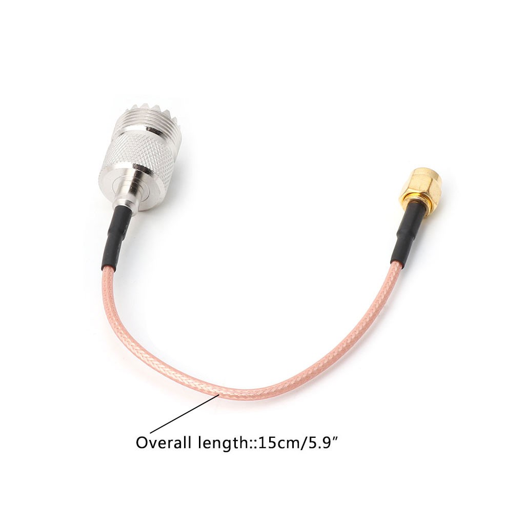 Dây nhảy quang từ RG316 lỗ cắm UHF SO239 PL259 tới đầu cắm SMA