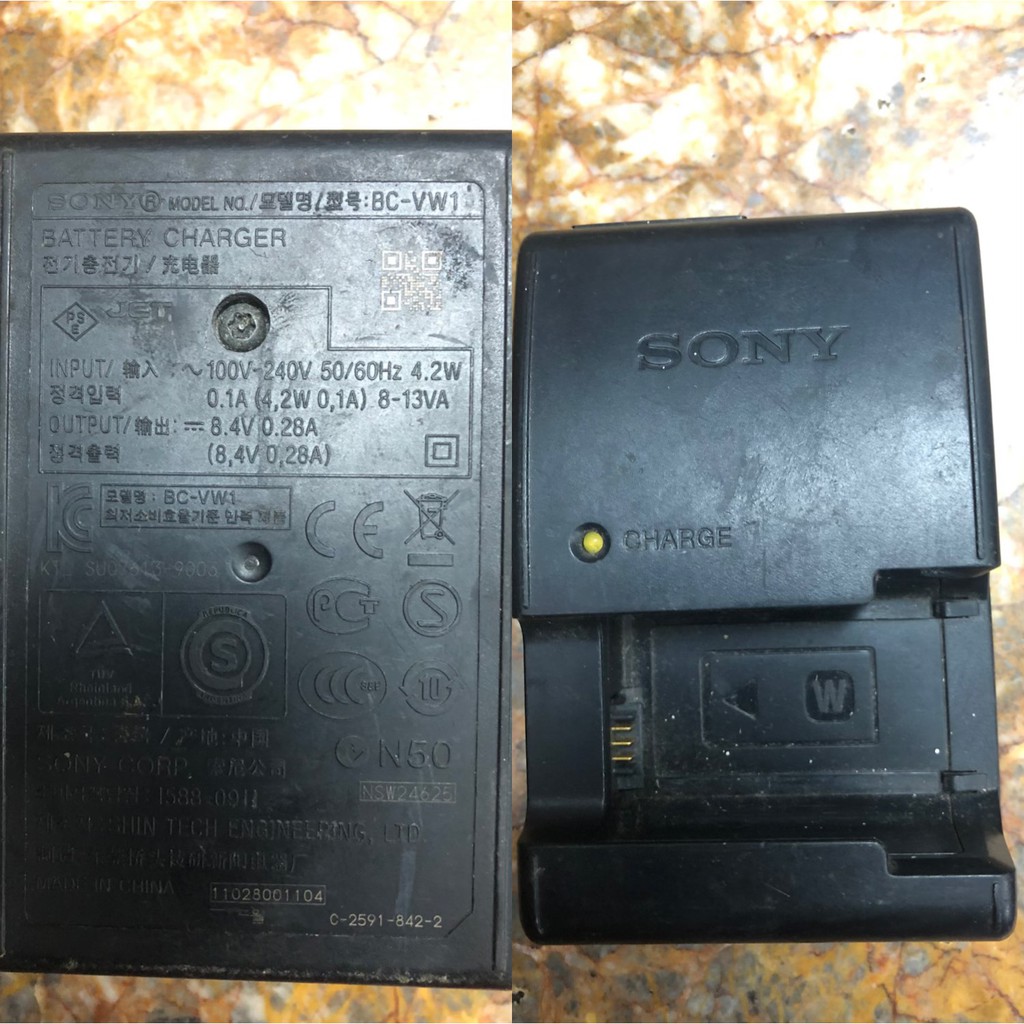 🌟🌟 Sạc Sony BC-VW1 - Pin FW-50 KÈM DÂY NGUỒN NP-FW50 FW50