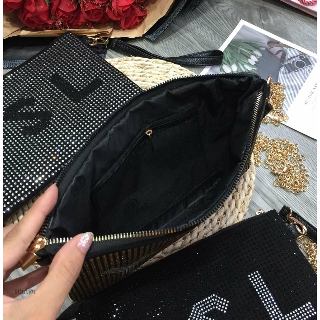 Ví Dài Thời Trang Đính Ngọc Siêu Hot TN43