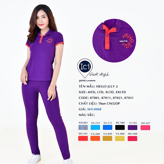 BỘ Dài MẶC NHÀ " HELLO JULY 2" Gia Hồi