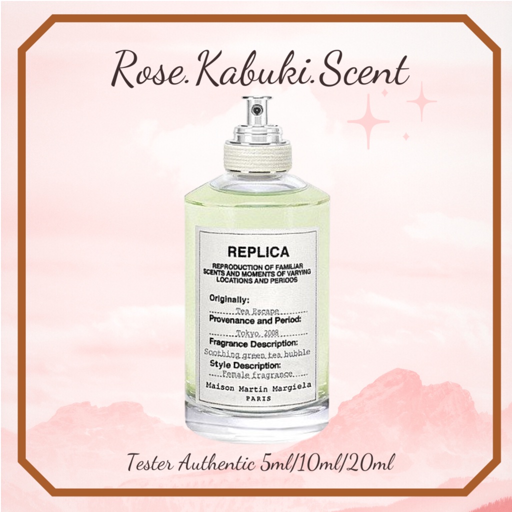 𝑹𝒐𝒔𝒆 𝑲𝒂𝒃𝒖𝒌𝒊_ Nước hoa dùng thử Maison Margiela Replica Tea Escape 5ml/10ml/20ml