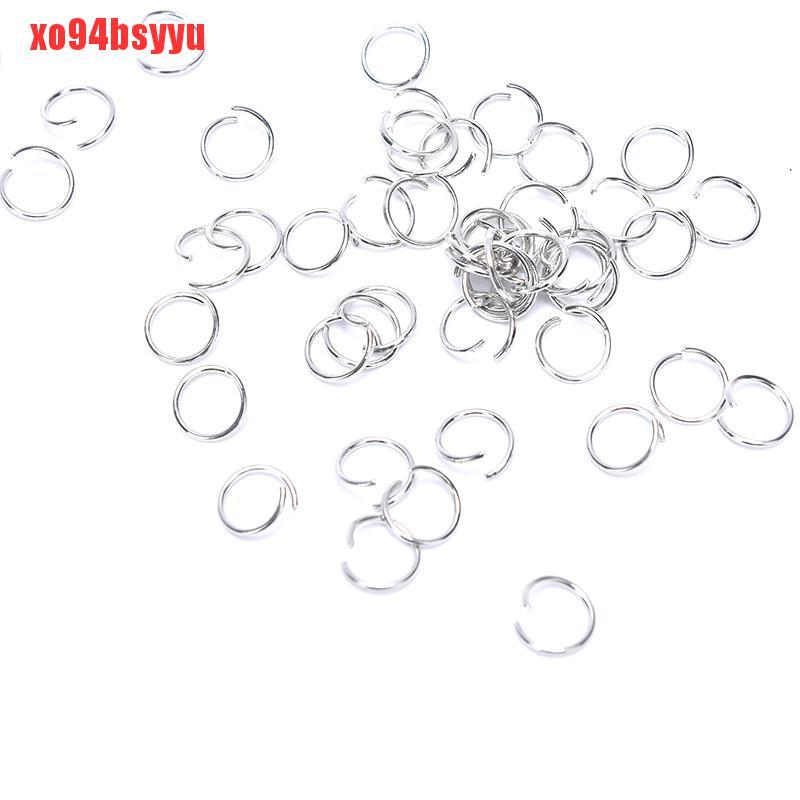 [Xo94Bsyu] Set 150 Vòng Móc Khóa Có Vòng Nhẫn Và Đinh Ốc Tự Làm